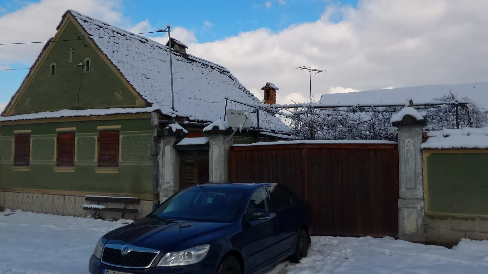 Casa de la nr. 381, iarna 2017